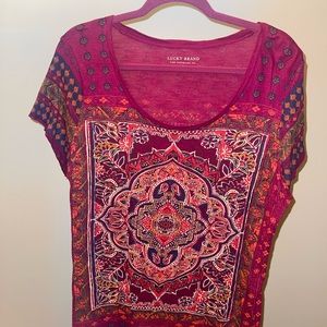 Luck Brand short sleeve top